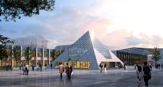 安庆金字塔网架